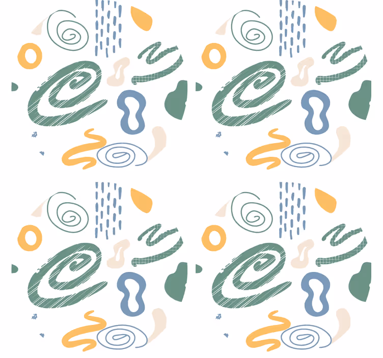 Abstrakte virvelmønstre underlag - Tenstickers