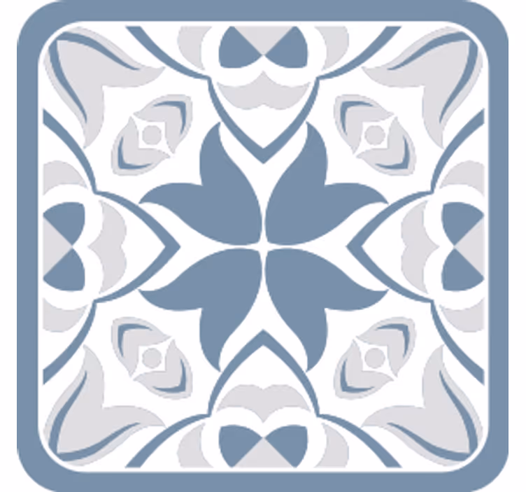 Elegant blomsterkonsept underlag - Tenstickers