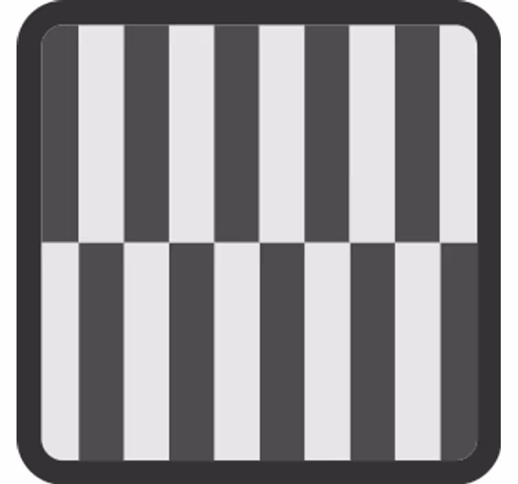 Stripet overflatemønster underlag - Tenstickers