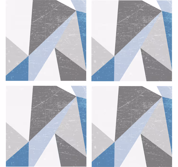Geometriske vinkelformede underlag - Tenstickers