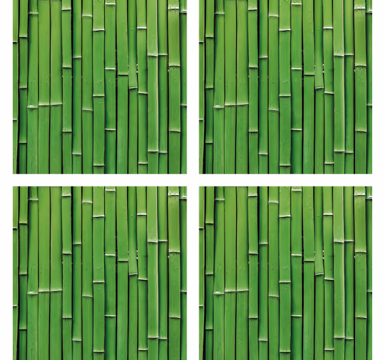Bamboo texture pattern underlag - Tenstickers