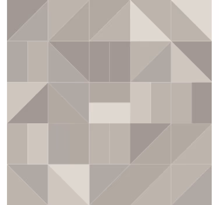Underlag med geometrisk trekantmotiv - Tenstickers