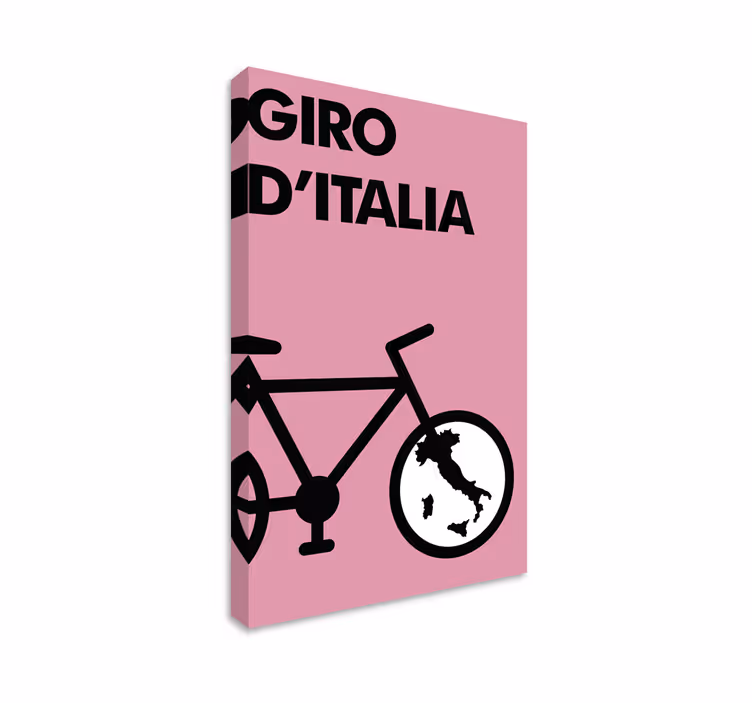 giro d'italia ikon sport lerretsbilde - Tenstickers