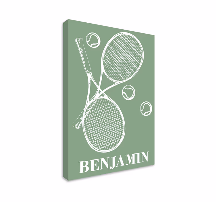 Personlig tennis lerret - Tenstickers