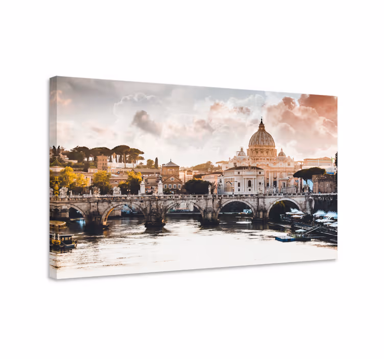 Vatikanet roma by lerretstrykk - Tenstickers