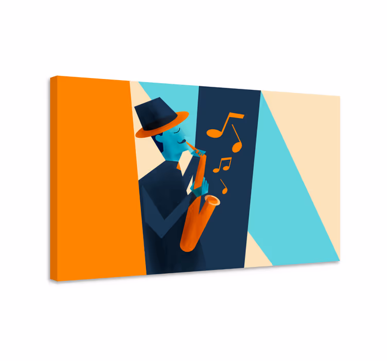Musikk konsepter musikk lerret kunst - Tenstickers
