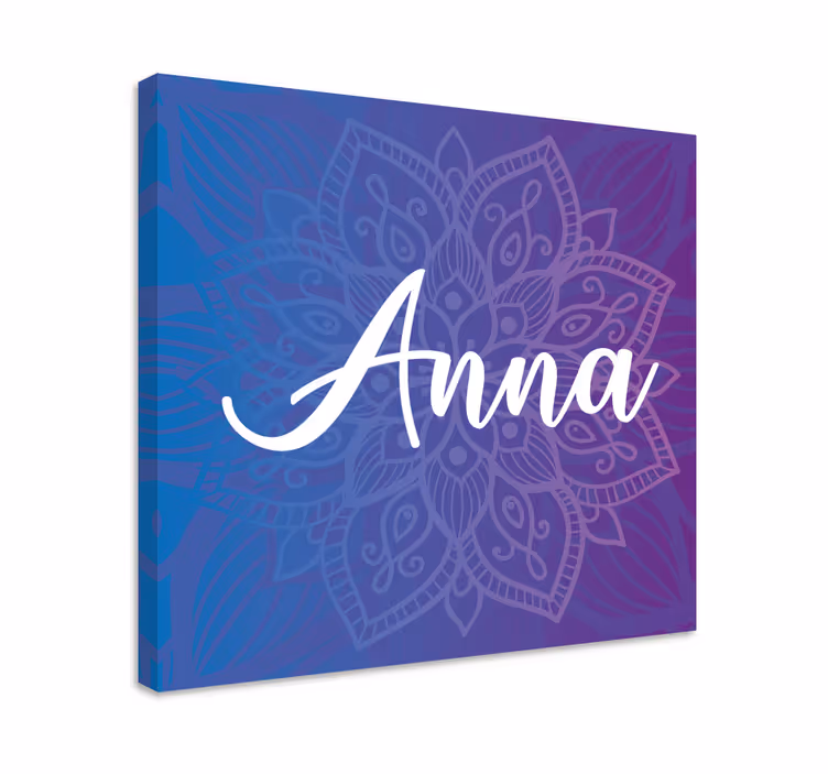 Buddha lerretsbilder med personlig mandala design - Tenstickers