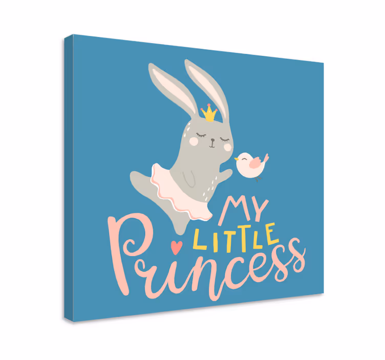 Bebe conejo frase mi princesa barnehageduk - Tenstickers