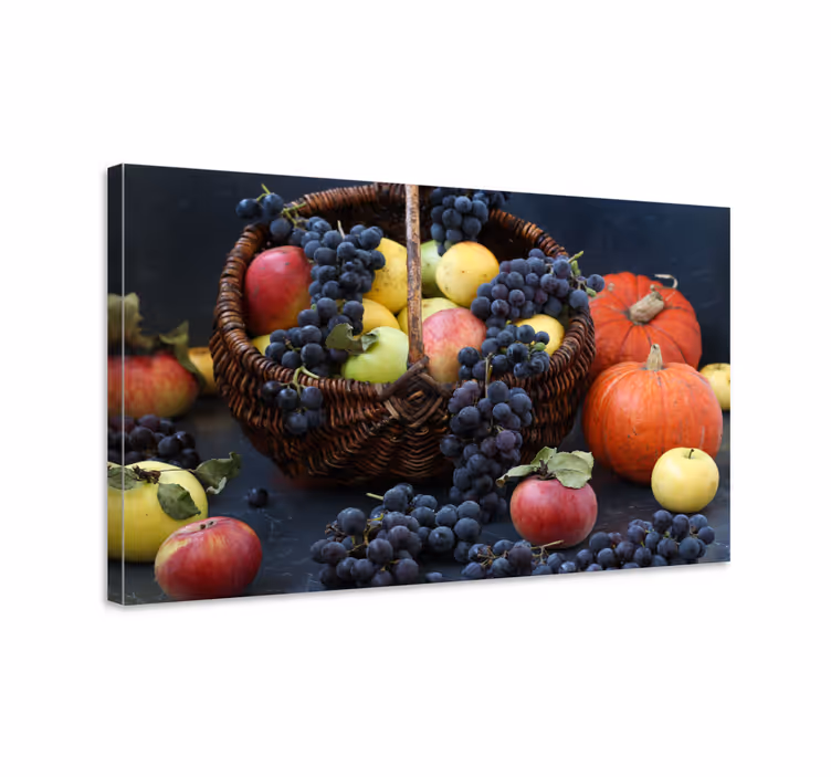 Bodegones fruta frukt lerret - Tenstickers