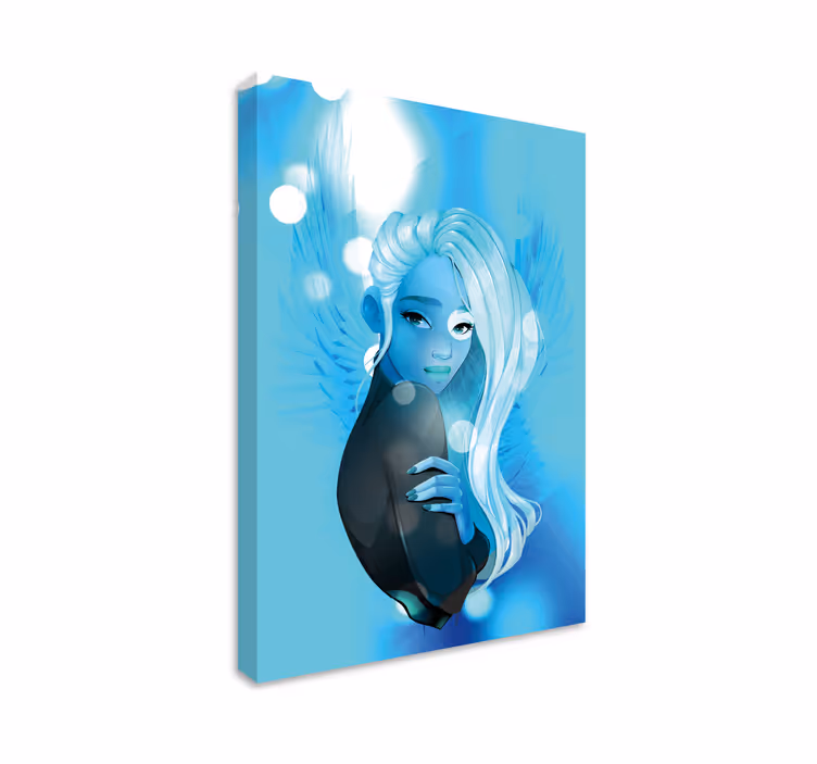 Tankene til en eldre lerretskunsttrykk - Tenstickers