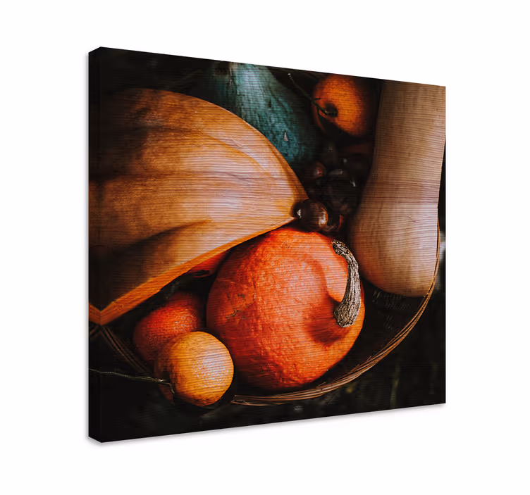 Oransje frukt lerret - Tenstickers