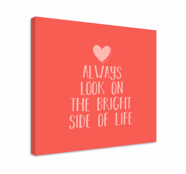 Lerretsbilde sagn positivt utsyn budskap - Tenstickers