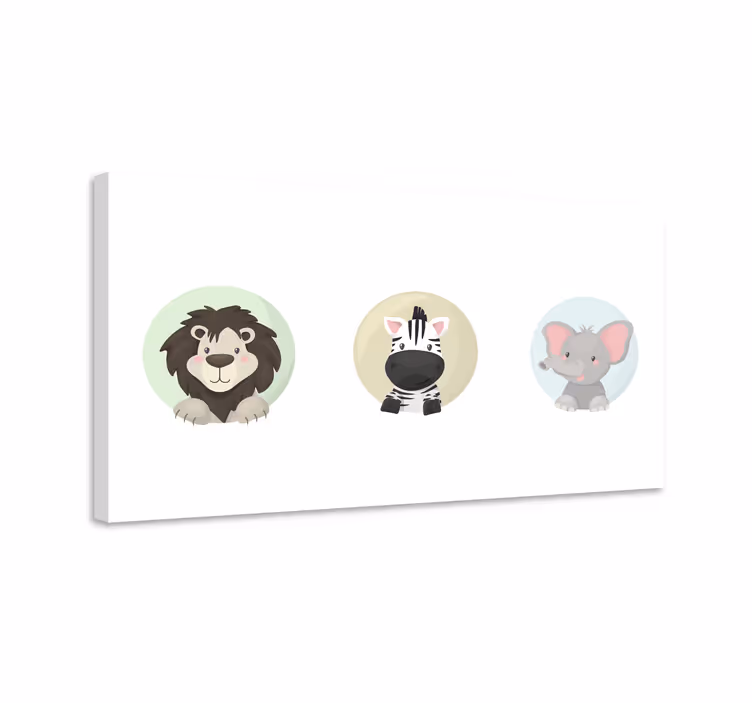 Dyr setter dyre lerretstrykk - Tenstickers