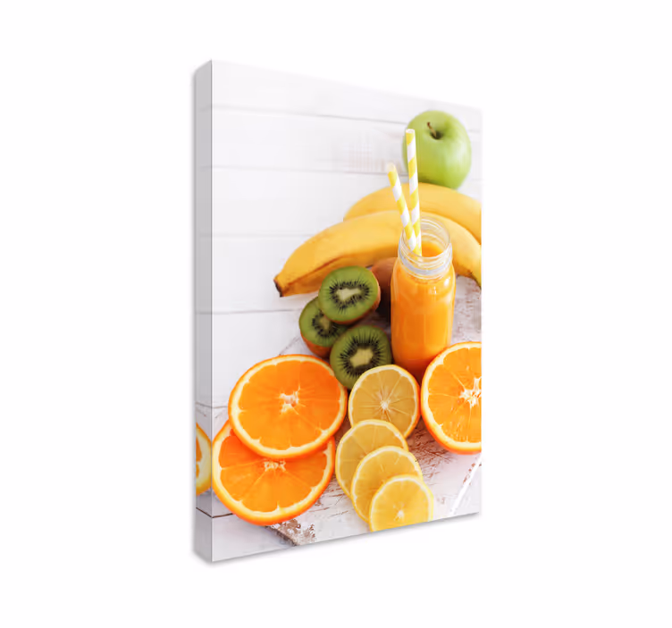 Frisk sitrusblanding frukt stillbilde lerretsbilde - Tenstickers