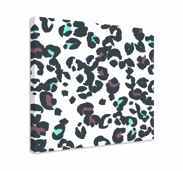 Dyr lerretsbilde med leopardmønster - Tenstickers