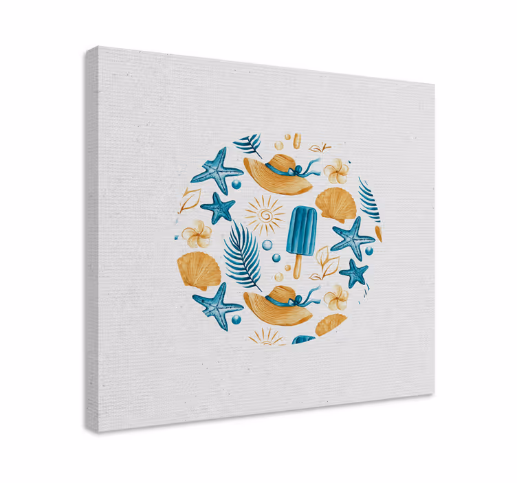 Lerretsbilde seilere sommeris - Tenstickers