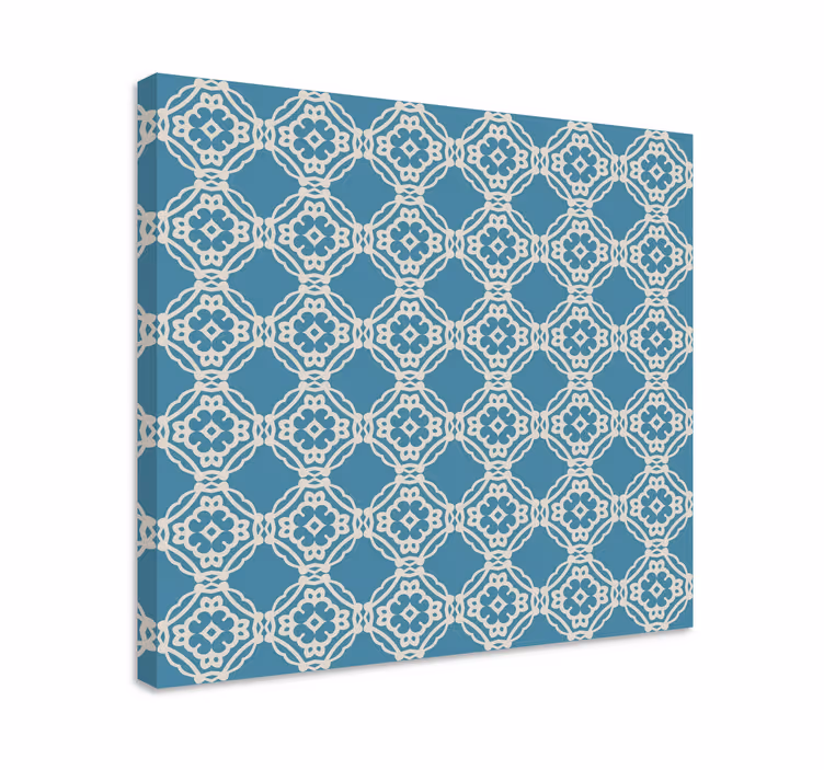Lerretsbilde moderne geometrisk mønsterdesign - Tenstickers