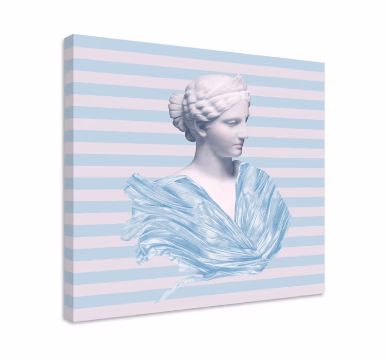 Kunst lerretsbilde klassisk figurbyste - Tenstickers