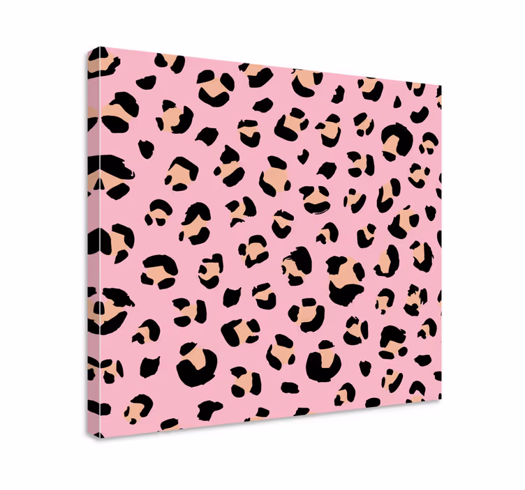 Dyr lerretsbilde leopardprikkmotiv - Tenstickers