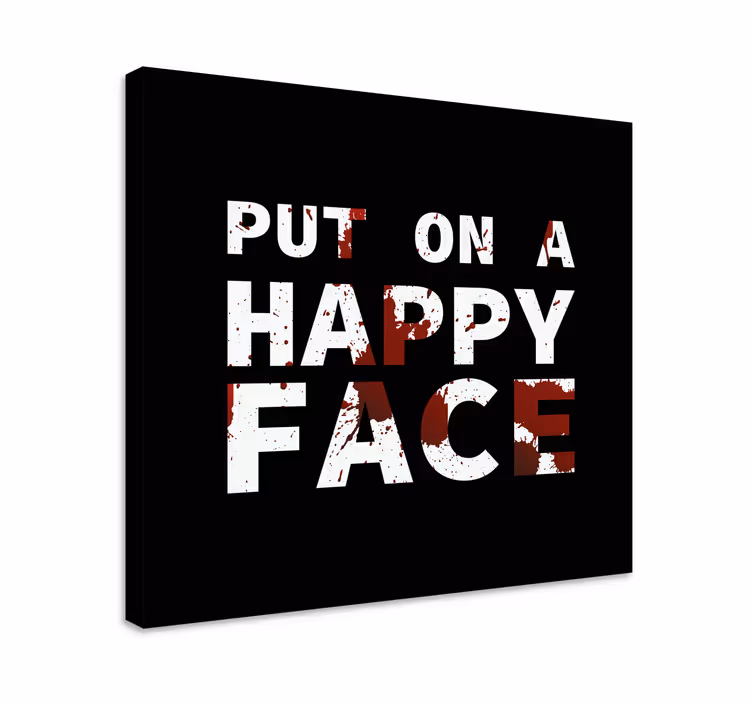 Lerretsbilde sagn inspirerende sitat - Tenstickers