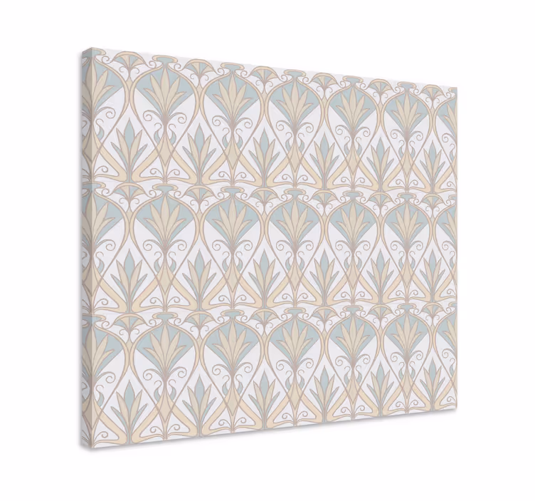 Lerretsbilde pynt elegant blomsterdesign - Tenstickers
