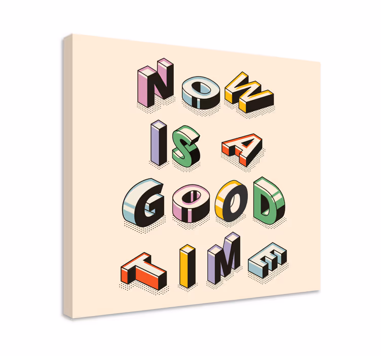 Lerretsbilde sagn inspirerende tekstkunst - Tenstickers