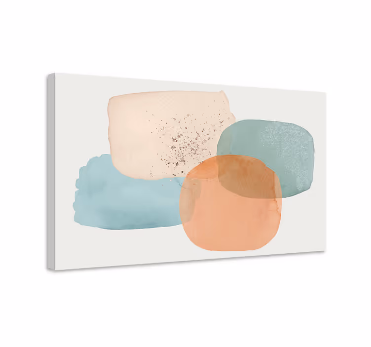 Jordfarger minimalistisk design kerretsbilde spiserom - Tenstickers