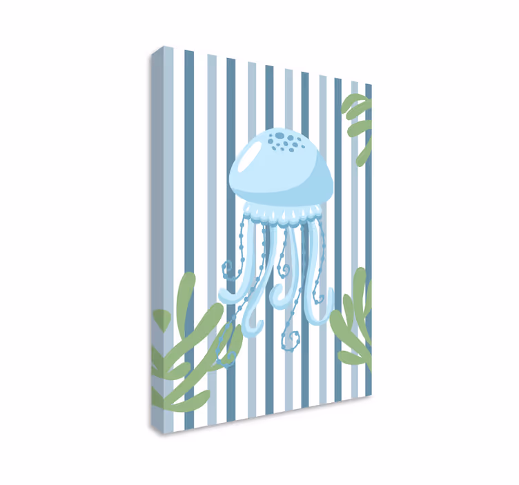 Lerretsbilde moderne stilige maneter design - Tenstickers