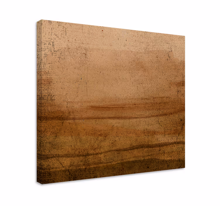 Varm farget vintage ombre lerretsbilde kunst - Tenstickers