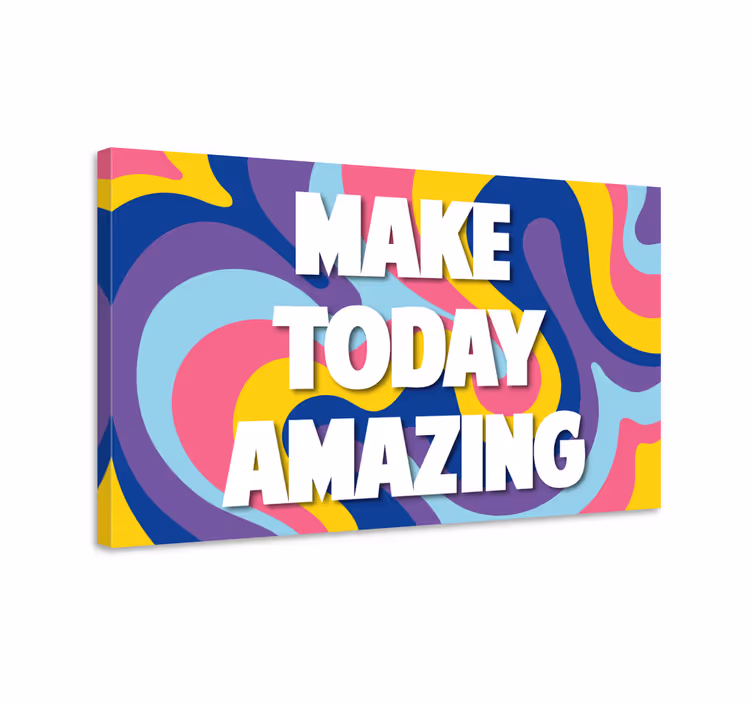 Lerretsbilde sagn gjør dagen fantastisk - Tenstickers