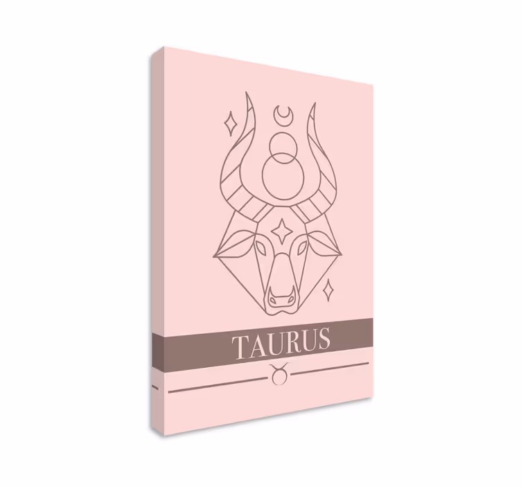 Lerretsbilde superhelter stjernetegn taurus - Tenstickers