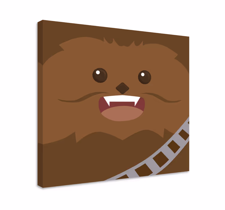 Chewie Karakterer lerretsbilder - Tenstickers