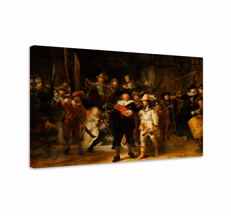 Rembrandts nattvakt av Rembrandt van Rijn - Tenstickers