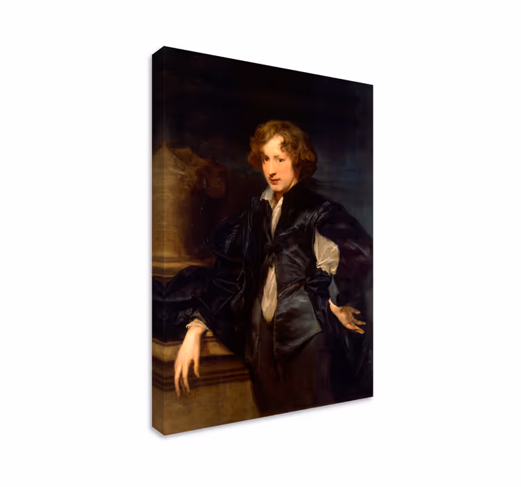Van Dycks selvportrett kunst på lerretsbild - Tenstickers