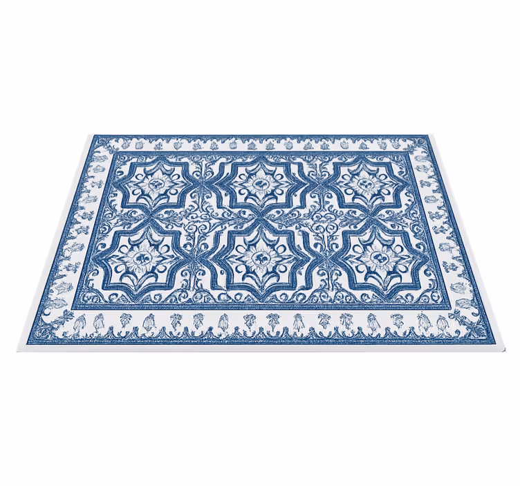 majorica portugisisk vinyl teppe stue - Tenstickers