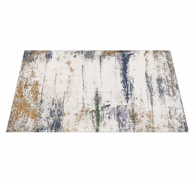 Abstrakt distressed design utendørs vinylteppe - Tenstickers