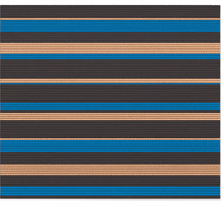 Mørk tone vevd effekt vinyl teppe kjøkken - Tenstickers