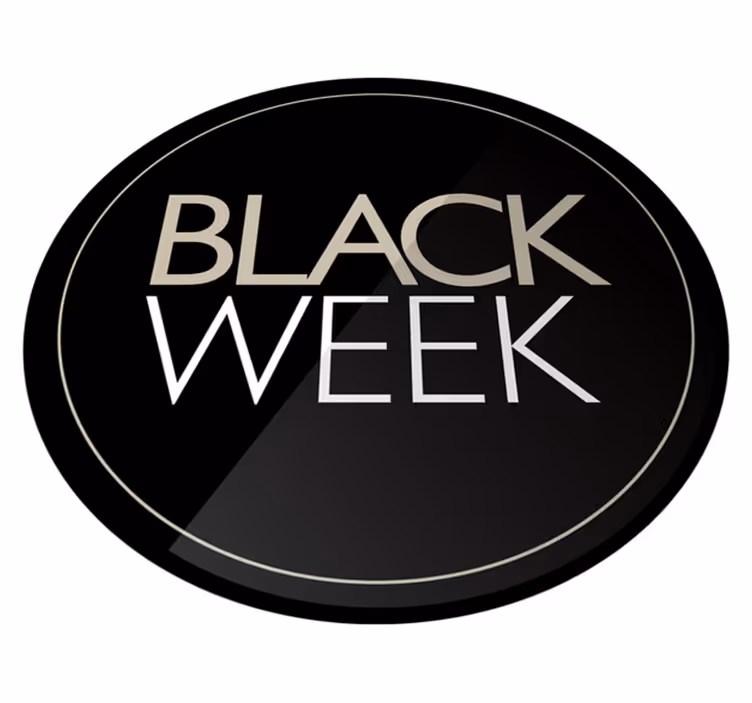Black friday vinylteppe kampanje uke - Tenstickers