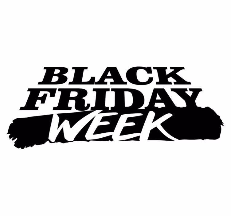 Black friday uke vinylteppe - Tenstickers