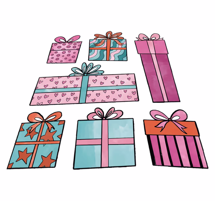Jul vinyl teppe julegavepakke - Tenstickers