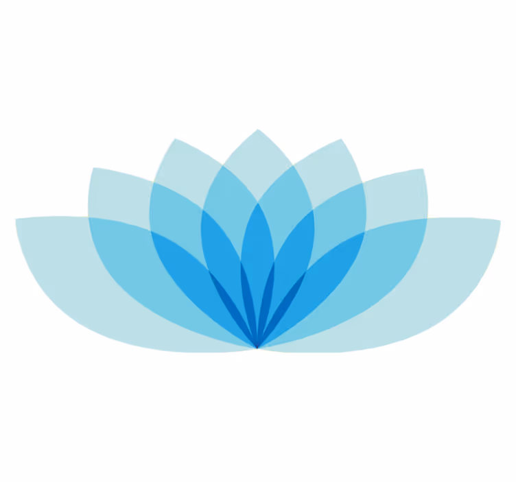 Vinyl teppe blomster og planter monocolour loto - Tenstickers