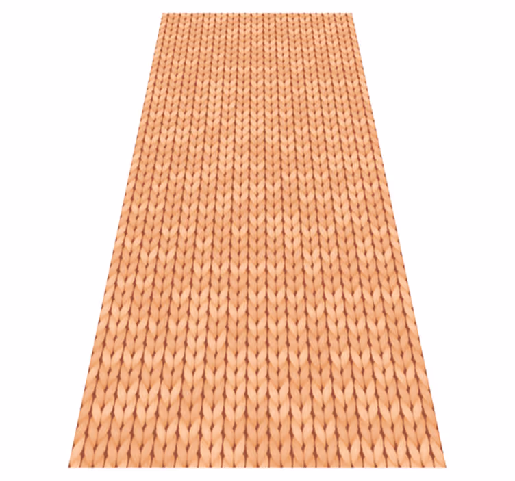Beige tekstil vinyl teppe kjøkken - Tenstickers
