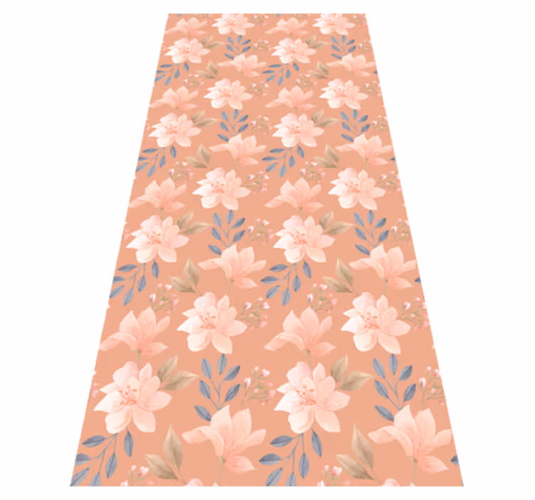 Blossom blomsterdesign vinyl teppe soverom - Tenstickers