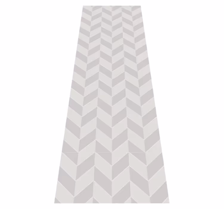 Vinyl teppe geometrisk former - Tenstickers