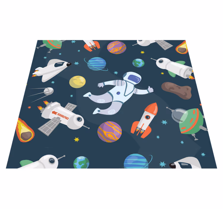 Romskip vinyl teppe soverom - Tenstickers