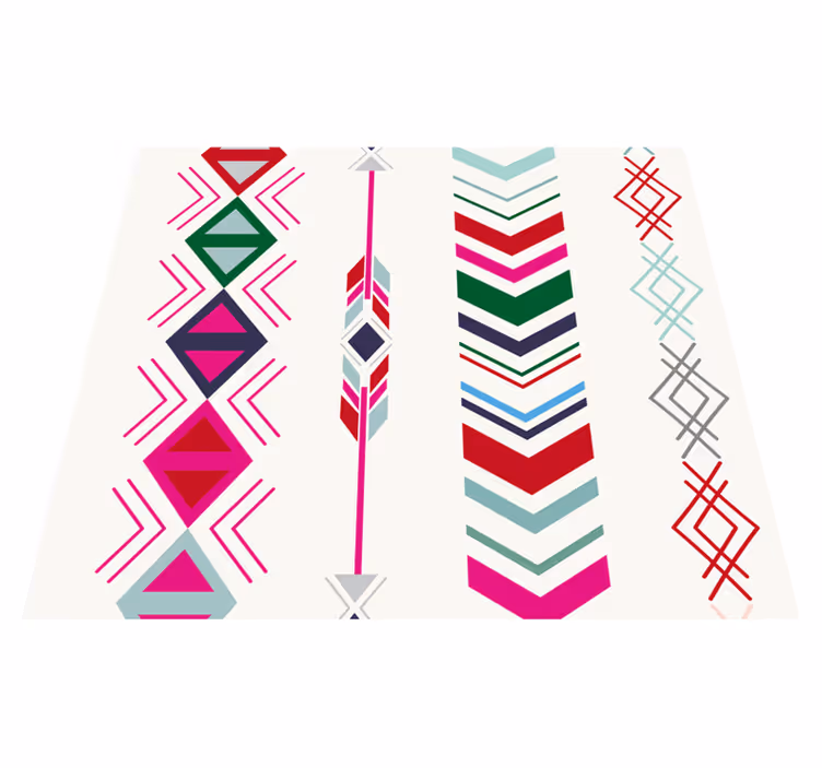 Pastellpiler vinyl teppe soverom - Tenstickers