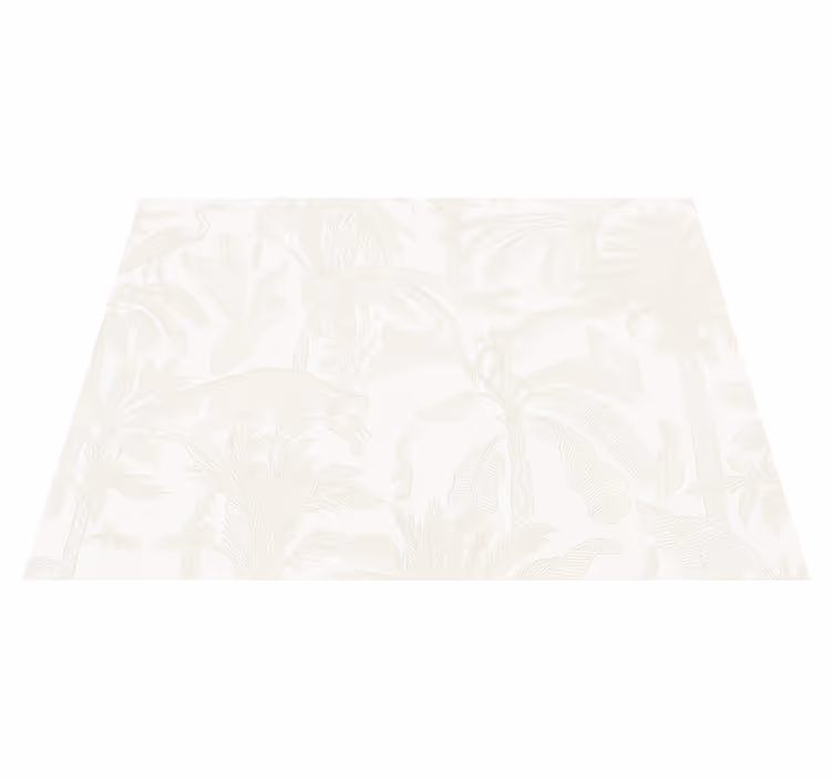 Vinyl teppe soverom lys beige jungel - Tenstickers