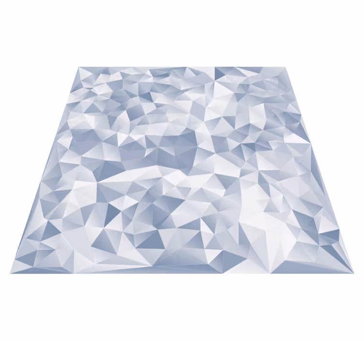 Vinyl teppe geometrisk uregelmessige former - Tenstickers
