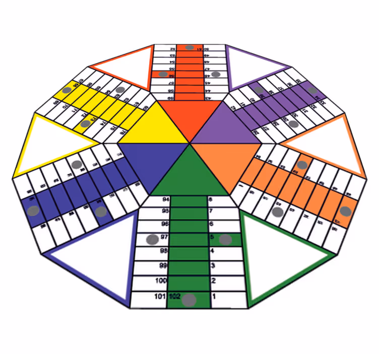 Vinyl teppe spedbarn geometrisk klistermerke - Tenstickers