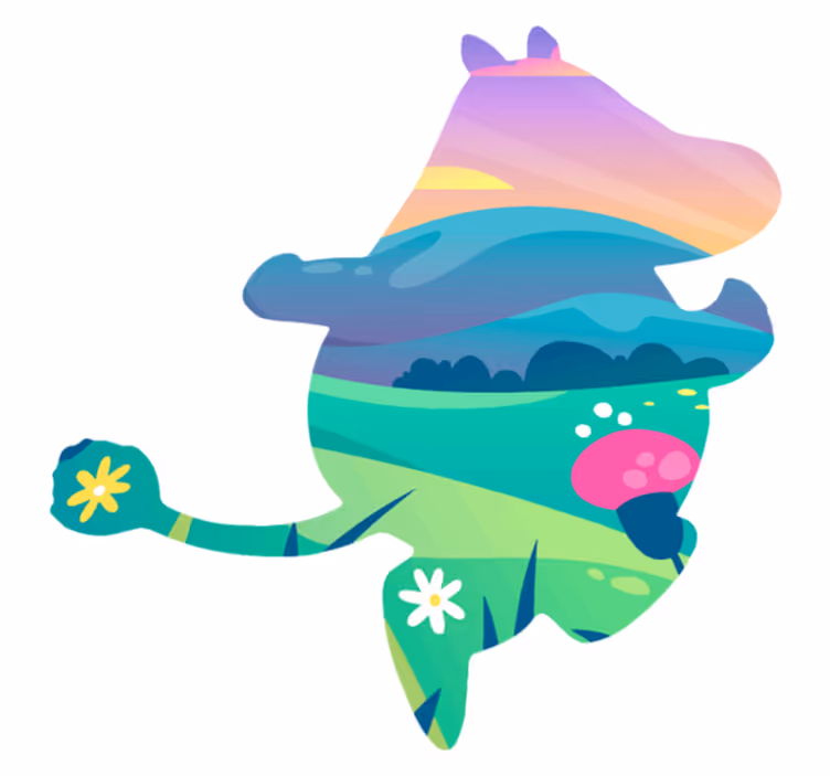 Moomin verden vinyl teppe spedbarn - Tenstickers